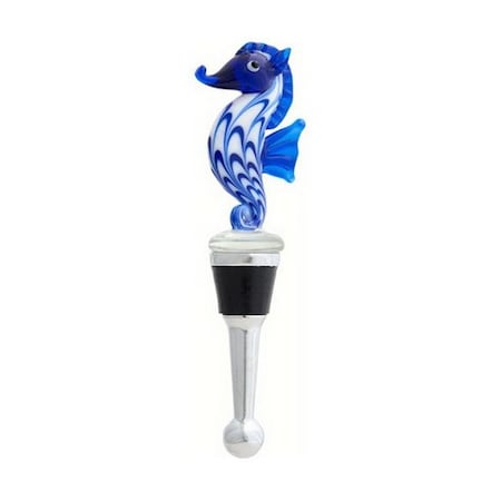 LS Arts BS-052 Bottle Stopper - Seahorse